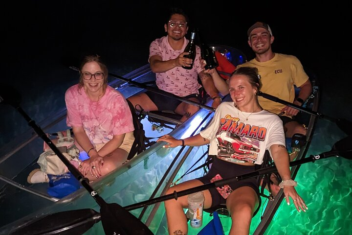 Enjoy a bottle of bubbly right on the water with your date!